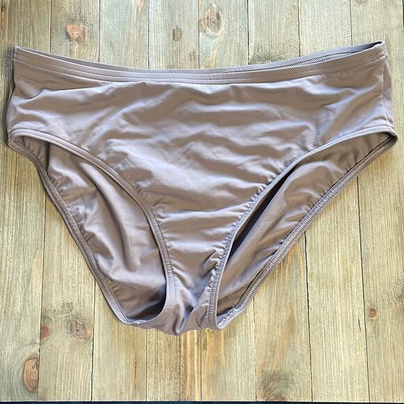 Calvin Klein Taupe Bikini Bottoms - Picture 2 of 6